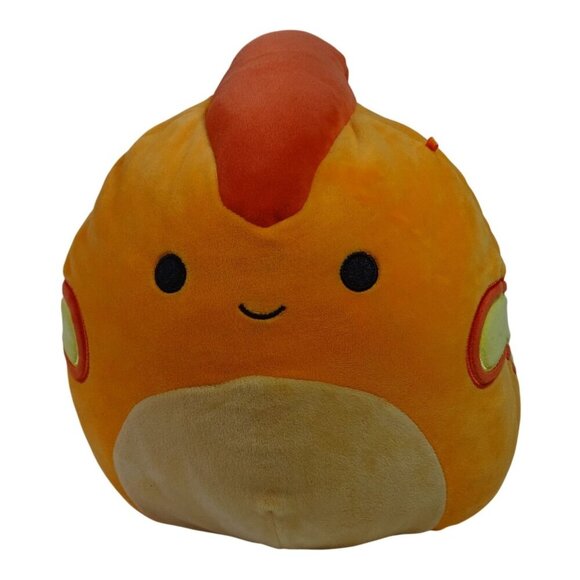 Squishmallows Kellytoy Nichelle the Parasaurolophus Orange Plush Stuffed Toy - Picture 1 of 7